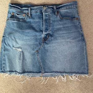 Denim skirt